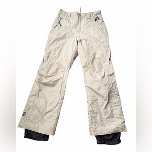 ORAGE Capacity Insulated Ski Snowboard Snow Pants Tan Colour Women Size Medium